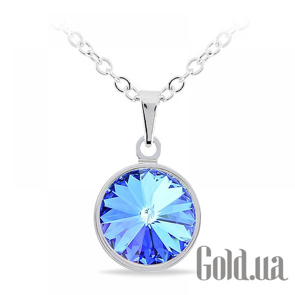 

Женские колье и кулоны Kobi, Стальной, Кулон с цепочкой с кристаллом Swarovski