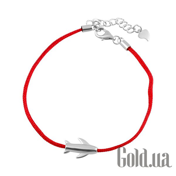 

Шнурок на руку Fresh Jewelry, Тканевый шнурок на руку с серебряными вставками, 17