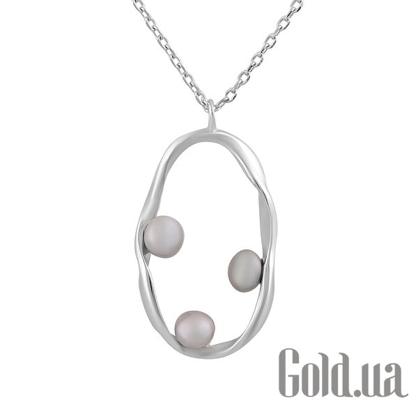 

Женские кулоны Fresh Jewelry, Серебряный кулон с цепочкой с культив. жемчугом
