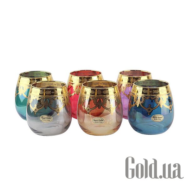 

Сервиз/набор Art Decor, Стаканы для воды и виски "Stemless Amalfi"6 шт. Art 1014 COLOR