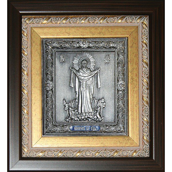 Ікона Богоматері "Покров Пресвятої Богородиці №4"