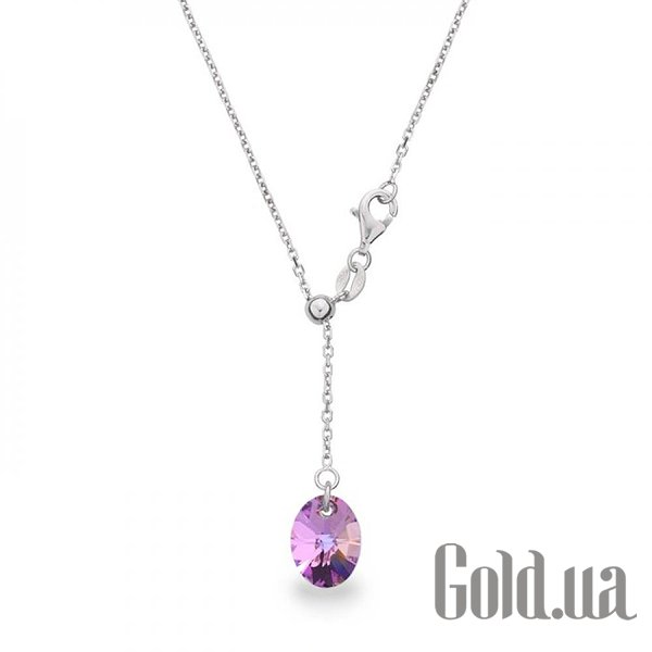 

Женские колье и кулоны Spark, Стальной, Кулон с цепочкой с кристаллом Swarovski