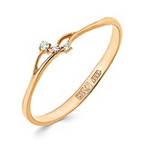 Женское золотое кольцо с бриллиантами, 1512552