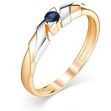 Женское золотое кольцо с сапфиром, 1636712
