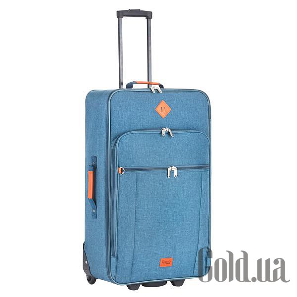 

Дорожная сумка TravelZ, Голубой, Чемодан Hipster (M) Jeans Blue