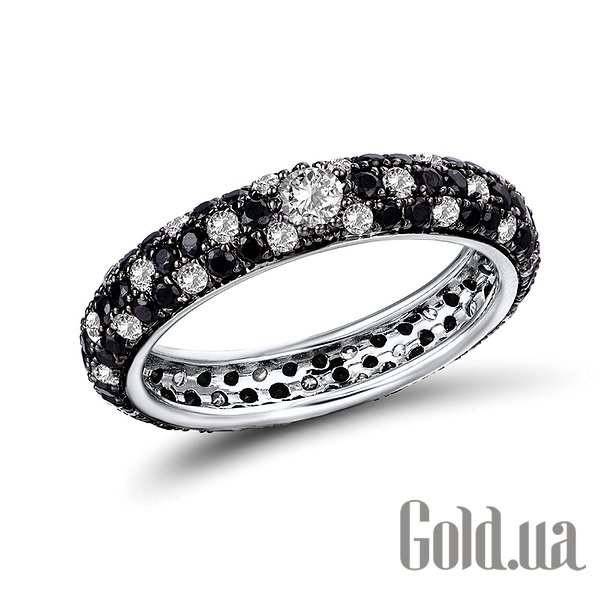 Купить Женское серебряное кольцо с куб.циркониями и шпинелем