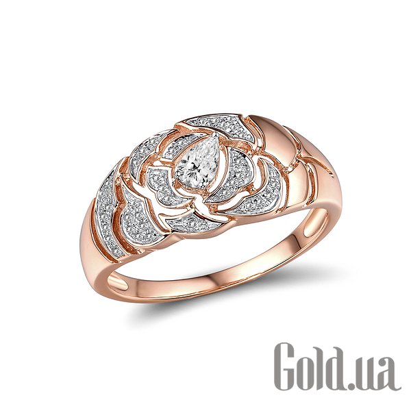 

Кольцо Lurie Jewelry, Женское золотое кольцо с бриллиантами и сапфирами, 20