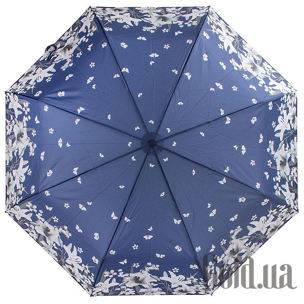 

Зонт Fulton, Синий;белый, Зонт FULL354-Lilies-Snow-drops