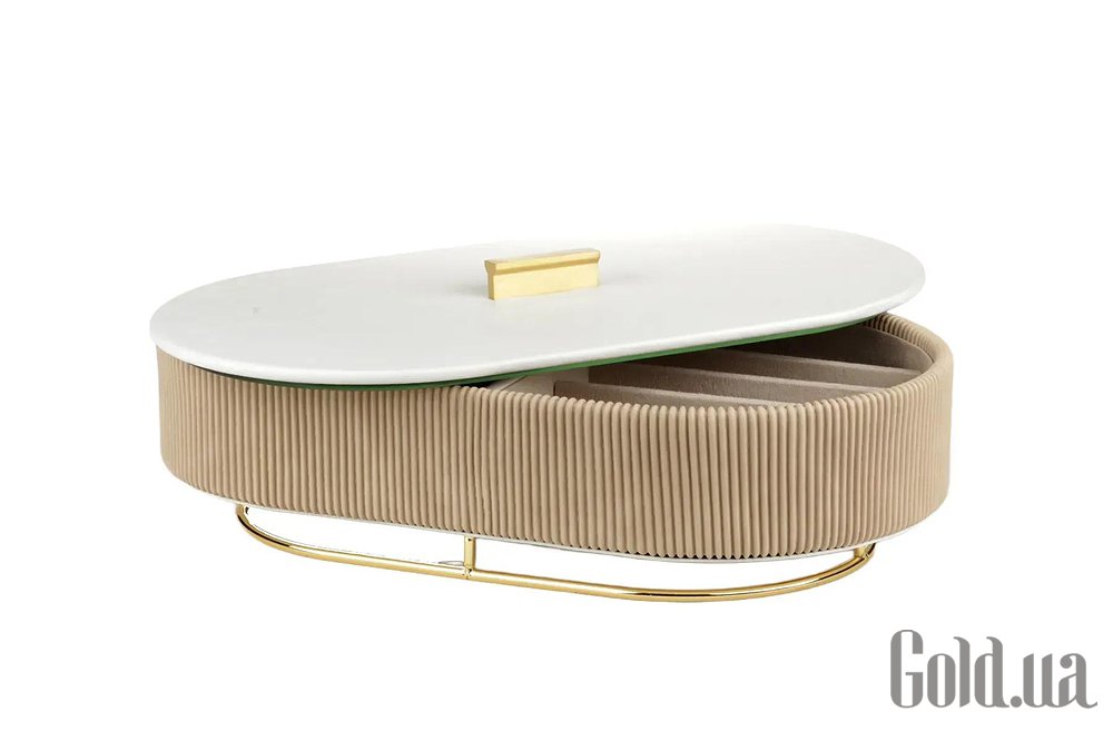 Salvadore Шкатулка для украшений Y9175L-01004 GD/WH Y9175L-01004 GD/WH – изображение 2