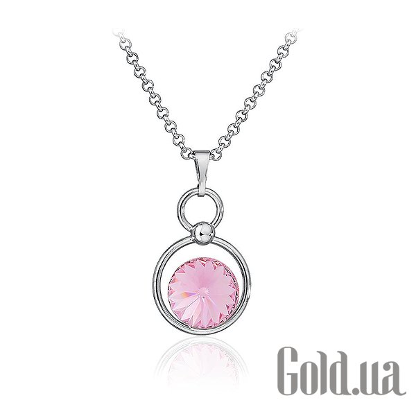 

Женские колье и кулоны Kobi, Стальной, Кулон с цепочкой с кристаллом Swarovski