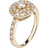Золотое кольцо с бриллиантами, 1685865