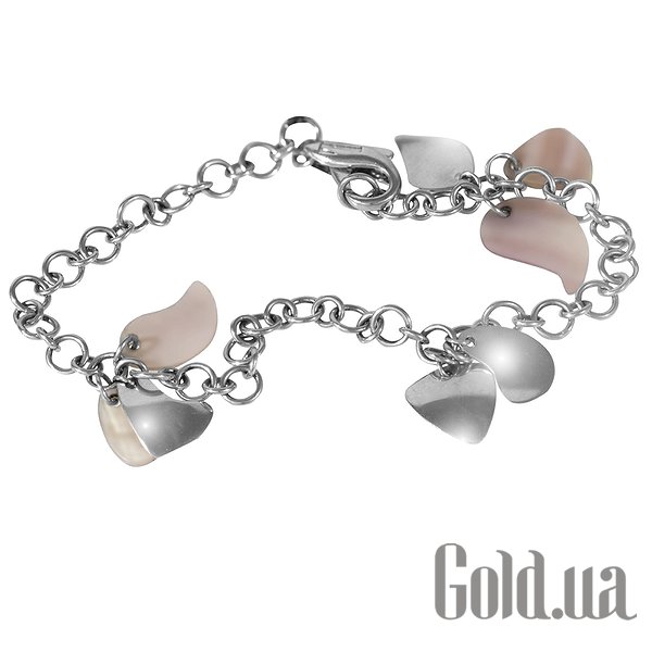 

Браслет Lurie Jewelry, Золотой браслет с перламутром, 17