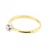 Золотое кольцо с бриллиантом - фото 4