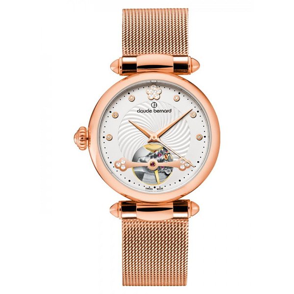 Claude Bernard Женские часы Dress Code Automatic Open Heart 85022 37RM APR