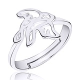 Женское серебряное кольцо (КК2/2001), фото