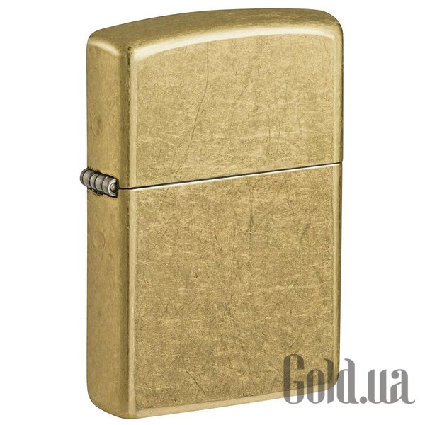 

Зажигалка Zippo, Зажигалка Regular Street Brass 48267