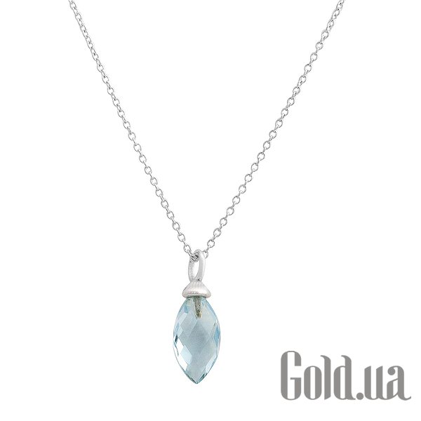 

Женские кулоны Fresh Jewelry, Серебряный кулон с цепочкой с топазом