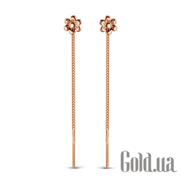 

Серьги с подвесками Lurie Jewelry, Золотые серьги