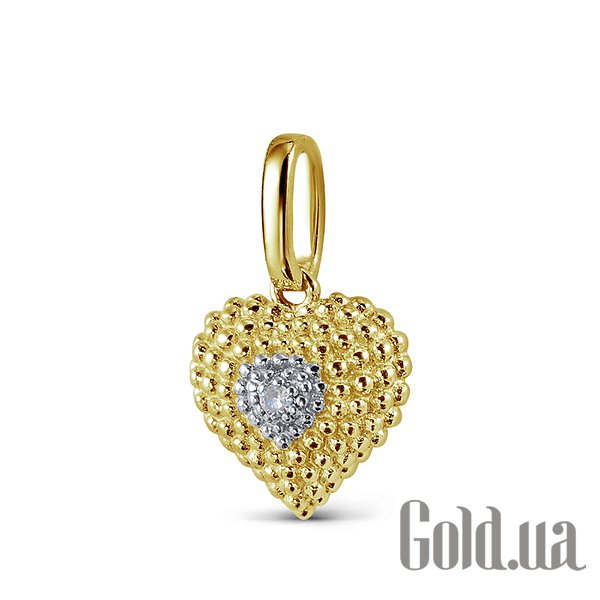 

Кулоны-сердечки Lurie Jewelry, Золотой кулон с бриллиантом