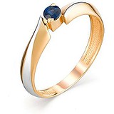Женское золотое кольцо с сапфиром, 1636714