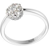 Золотое кольцо с бриллиантами, 1651306
