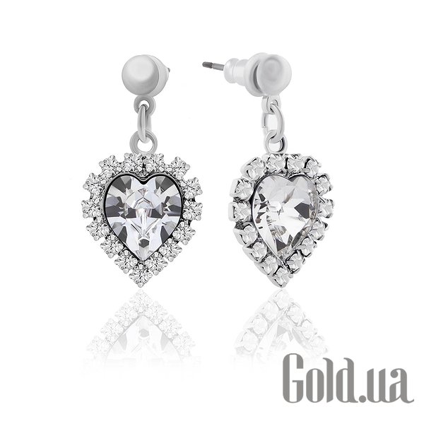 

Серьги с подвесками Kobi, Стальной, Серьги с кристаллами Swarovski