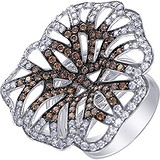 Женское золотое кольцо с бриллиантами, 1667946