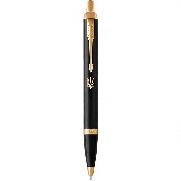 Parker Шариковая ручка IIM 17 Black GT BP Трезубец 22032_TR