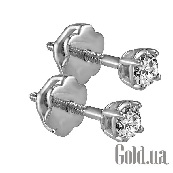 

Серьги-гвоздики Lurie Jewelry, Золотая одиночная серьга с бриллиантом