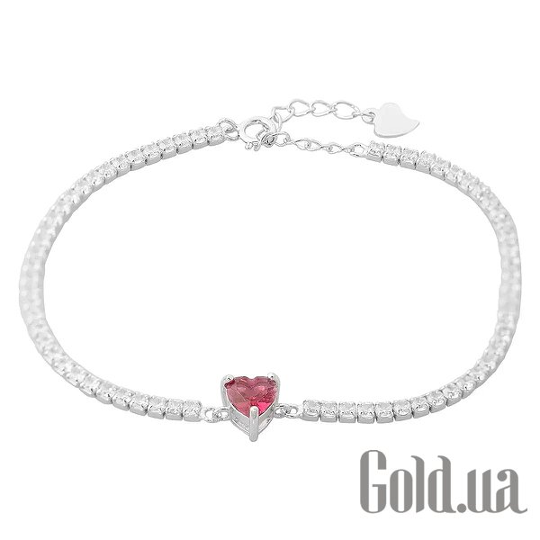 

Женские браслеты Fresh Jewelry, Женский серебряный браслет с куб. циркониями, 17