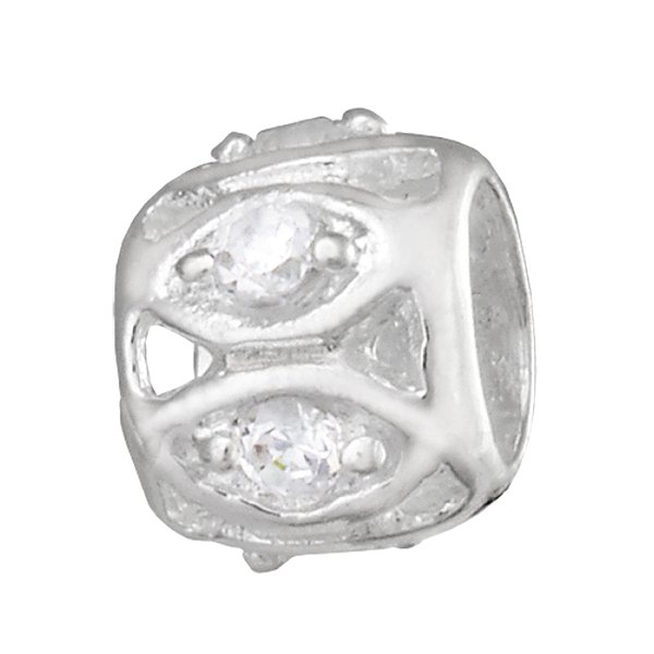 Серебряная наборная подвеска