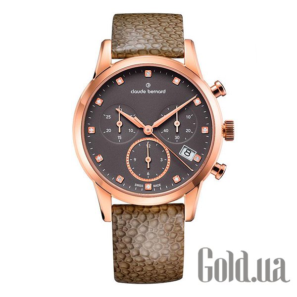 Купити Claude Bernard Жіночий годинник Sophisticated Classics Chronograph 10231 37R TAPR1