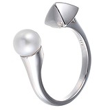 Женское серебряное кольцо с жемчугом, 1609835