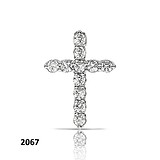 Золотой кулон с бриллиантами, 1696107