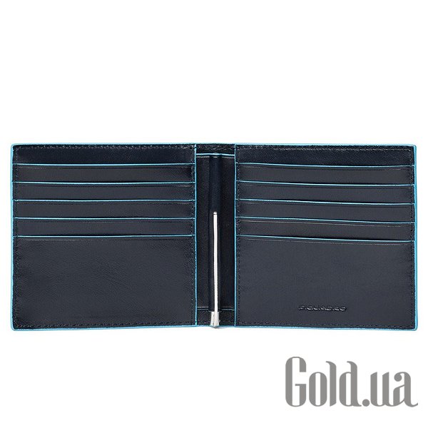 

Бумажник Piquadro, Синий, Портмоне Blue Square PU1666B2_BLU2