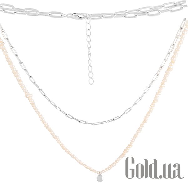 

Женские колье Fresh Jewelry, Серебряное колье с культив. жемчугом, 45