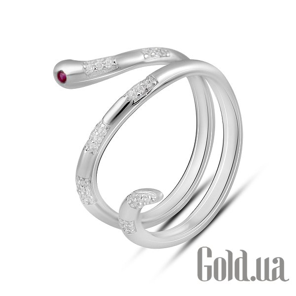 

Женские кольца Fresh Jewelry, Женское серебряное кольцо с куб. циркониями, 18.5