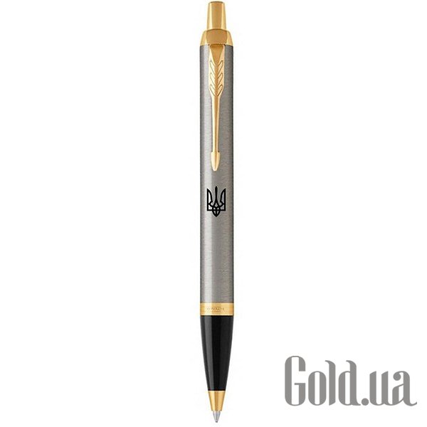 

Ручка Parker, Шариковая ручка IM 17 Brushed Metal GT BP Трезубец 22232_TR