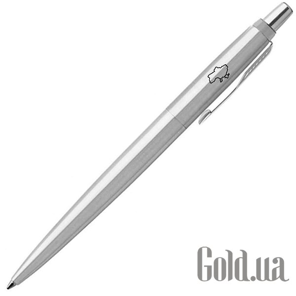 Ручка Parker Кулькова ручка Jotter 17 UKRAINE SS CT BP Ukraine + Мапа 16132_T205b