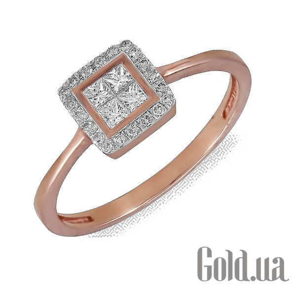 

Кольцо Soul Diamonds, Женское золотое кольцо с бриллиантами, 17