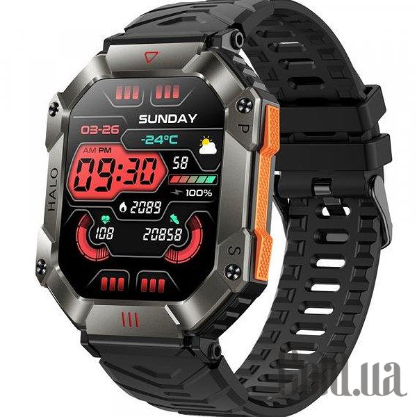 Купить UWatch Смарт часы Racer K+ Black с компасом 3079 (bt3079)