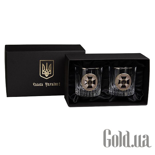 

Сервиз/набор Boss Crystal, Набор бокалов для виски "Служба безопасности Украины" 2 шт. B2SBU2PGD