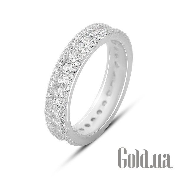 

Обручальное кольцо Fresh Jewelry, Серебряное обручальное кольцо с куб. циркониями, 18