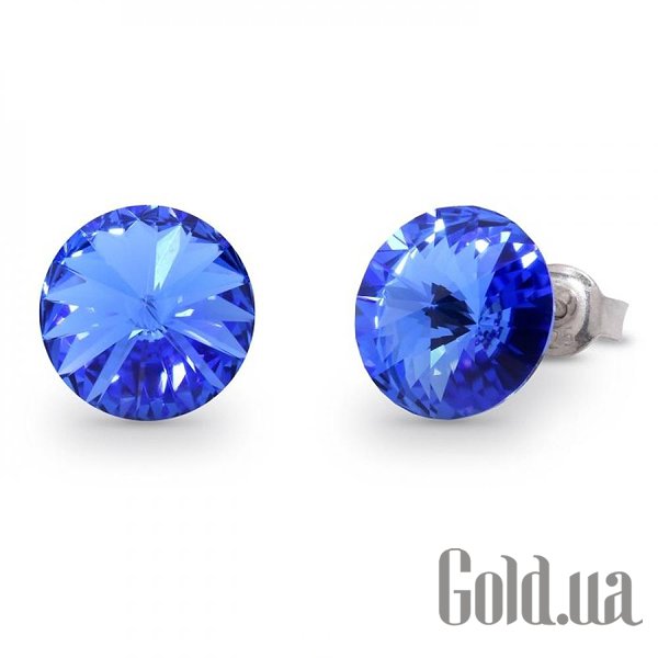

Пусеты (гвоздики) Spark, Стальной, Серьги с кристаллами Swarovski