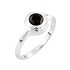 Женское серебряное кольцо с сапфиром - фото 1