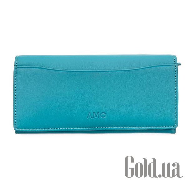 

Бумажник Amo Accessori, Бирюзовый, Кошелек Get Rich "Modern" ST-742-turquoise