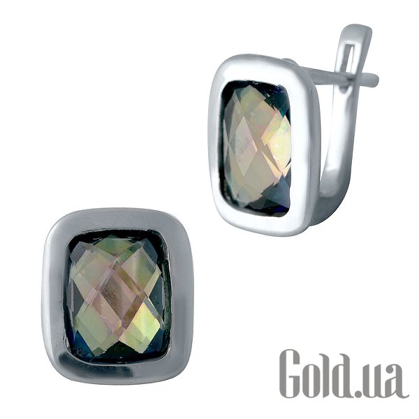 

Серьги Fresh Jewelry, Серебряные серьги с топазами