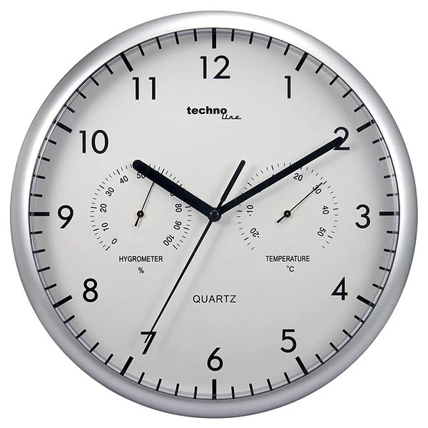 Technoline Настінний годинник White DAS301219 DAS301219