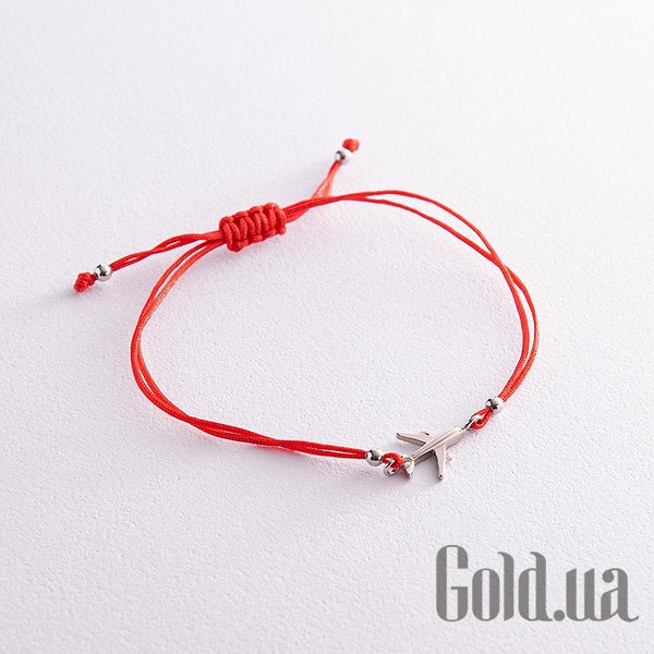 

Шнурок на руку Украина, Тканевый шнурок на руку со вставками из серебра