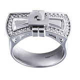 Pierre Cardin Женское серебряное кольцо с куб. циркониями, 1516910